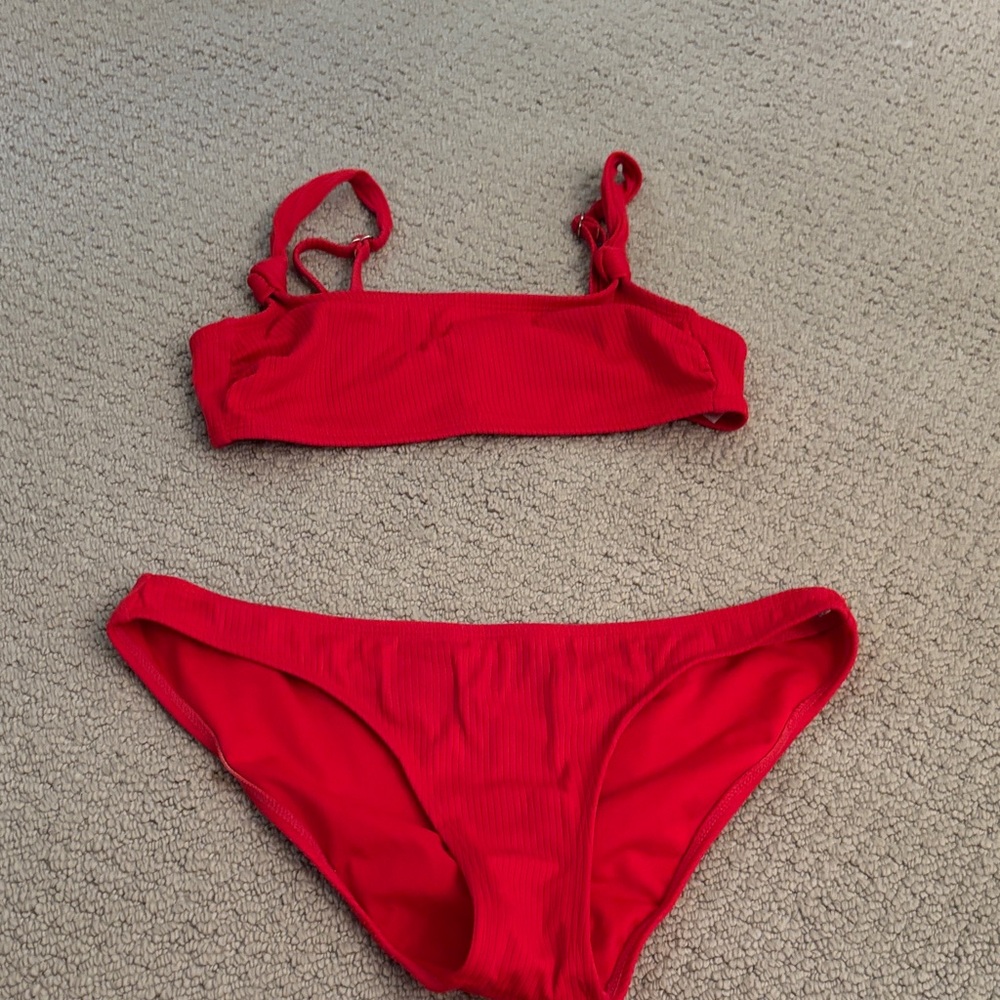 Xhilaration Red Bikini Set